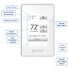 nTouch floor heating thermostat diagram labeled