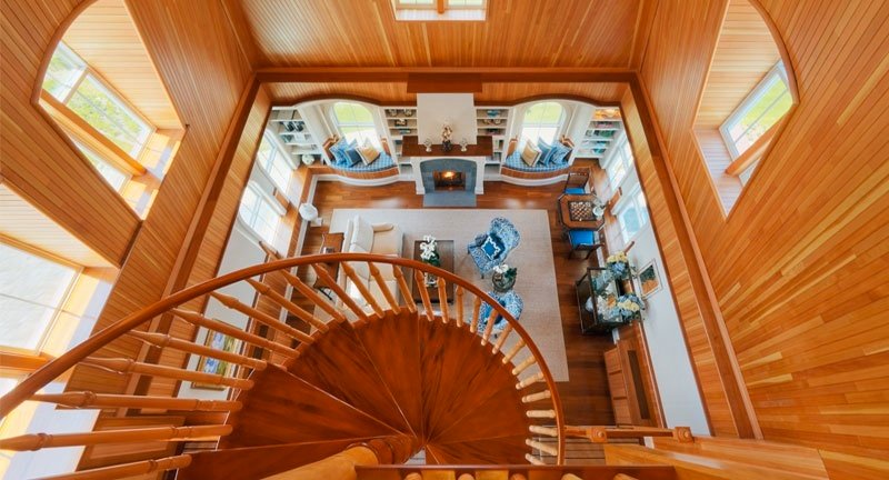 Ocean House in Rhode Island with Floor Heating