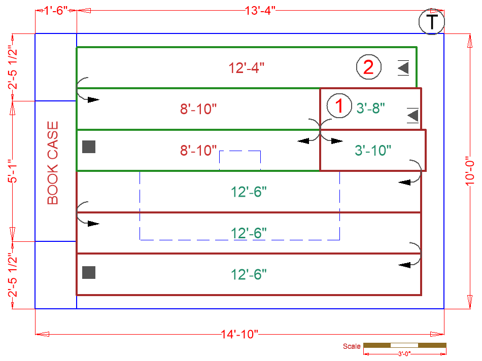 Office Floor Plan - Riverside, CA