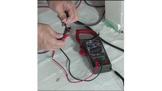 Ohms test for floor heating system