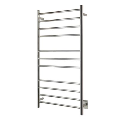 Ontario XL Towel Warmer, Polished, Hardwired 11 Bars