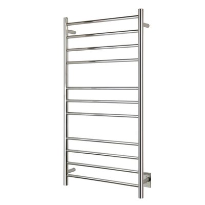 Ontario XL Towel Warmer, Polished, Hardwired 11 Bars