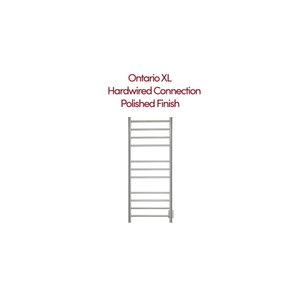 Ontario XL Towel Warmer: Premium 11-Bar Bathroom Heating