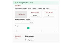 Operating Cost Calculator Tool