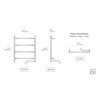 Palma Towel Warmer Dimensions