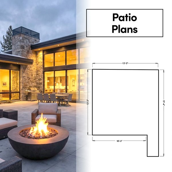 Patio floor plans