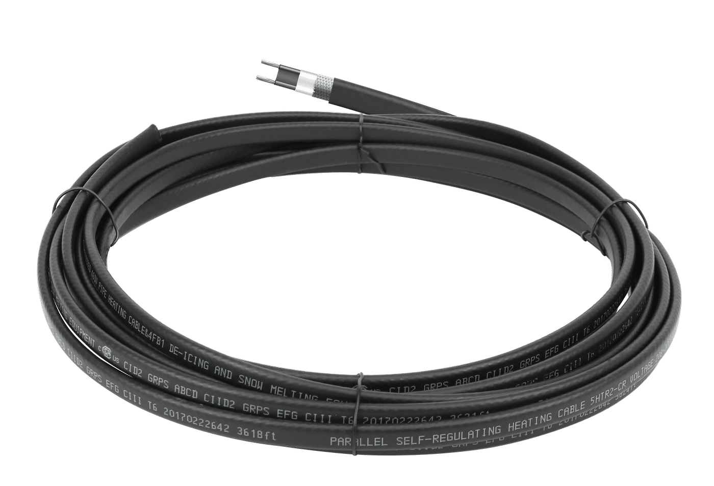 Pipe freeze protection trace heating cable