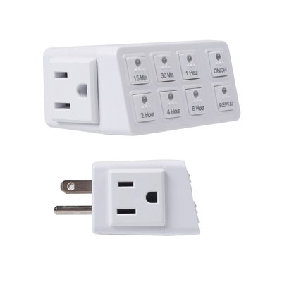 Plug-in 6-Setting Countdown Timer  (GK17-30090-0001)