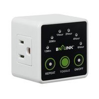 Plug-in 6-Setting Countdown Timer with Repeat Function