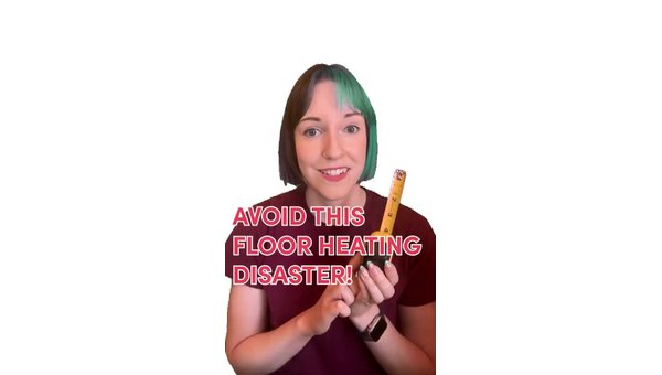 Prevent Disaster: The 4-Inch Rule for Electric Floor Heating!