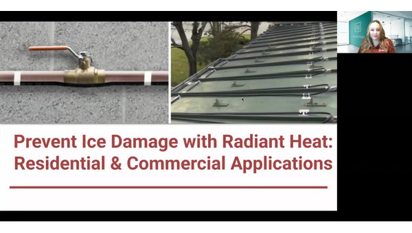 Preventing Ice Damage with Radiant Heat: A Guide for Pros on Residential & Commercial Applications