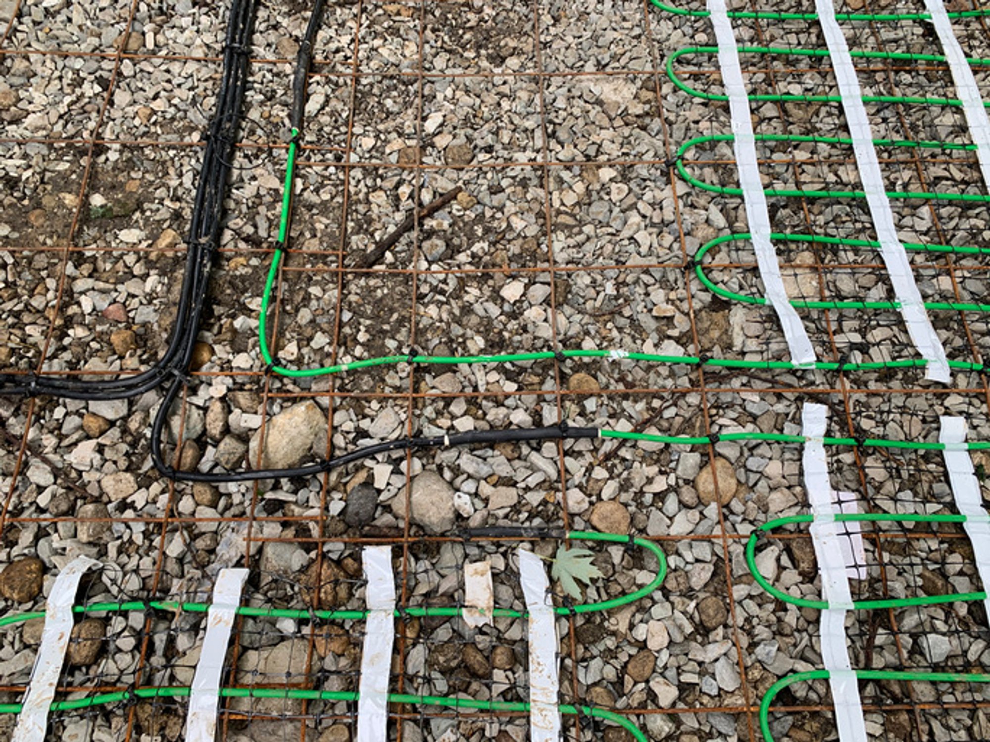 Smartinstall in Elmhurst illinois for heated driveway and walkway with snow melt system and geogrid (25)
