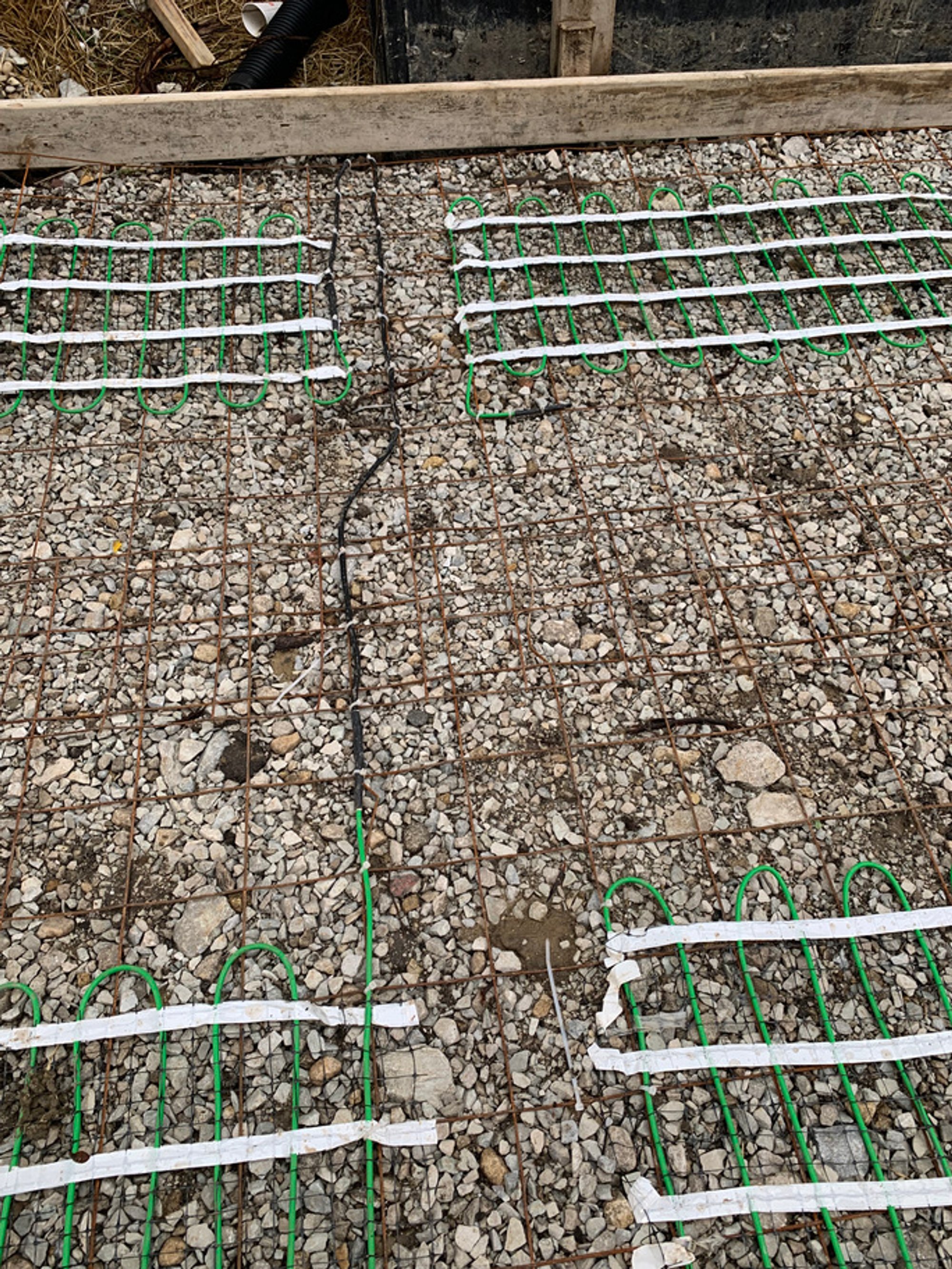 Smartinstall in Elmhurst illinois for heated driveway and walkway with snow melt system and geogrid (26)