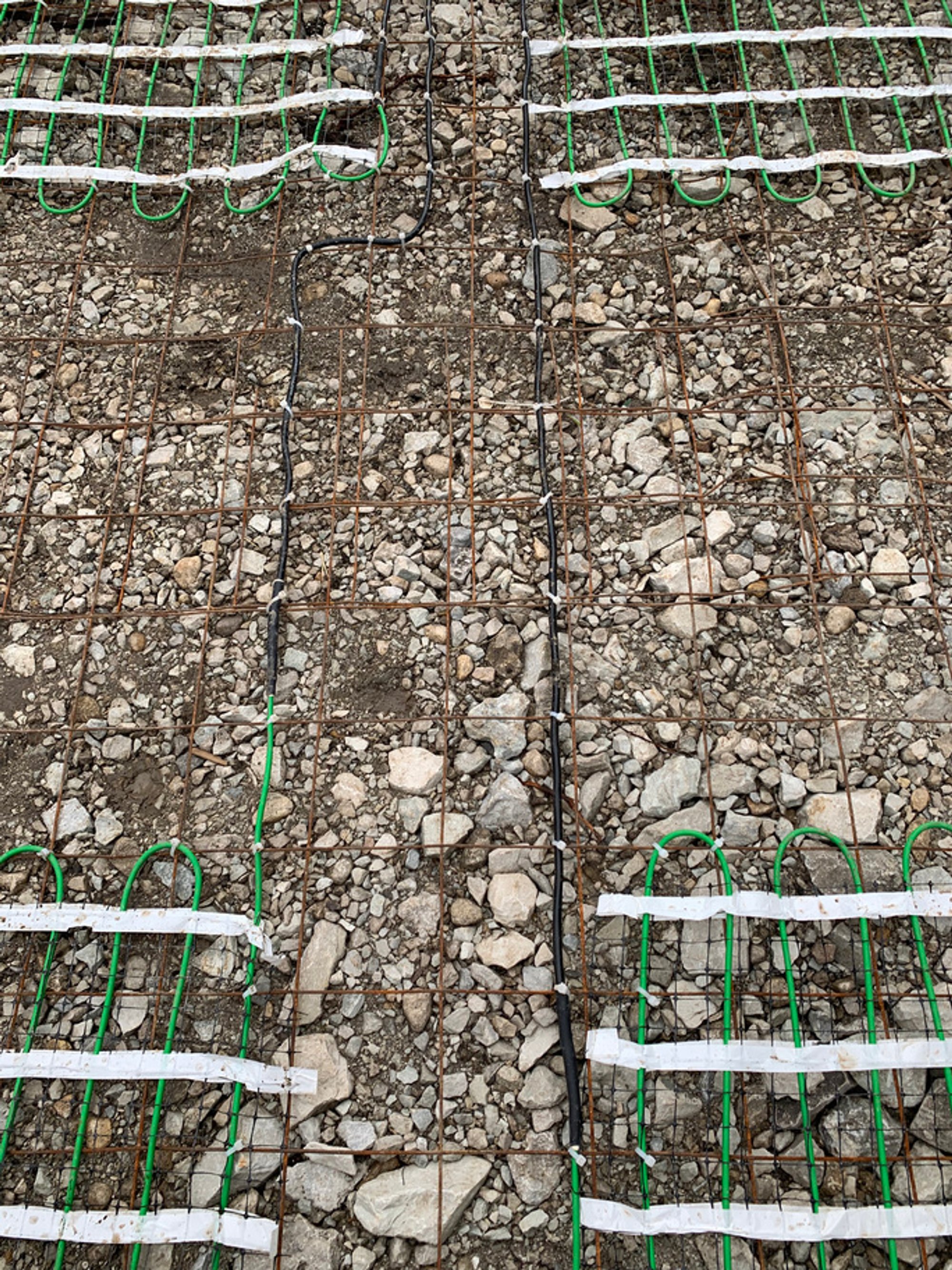 Smartinstall in Elmhurst illinois for heated driveway and walkway with snow melt system and geogrid (30)