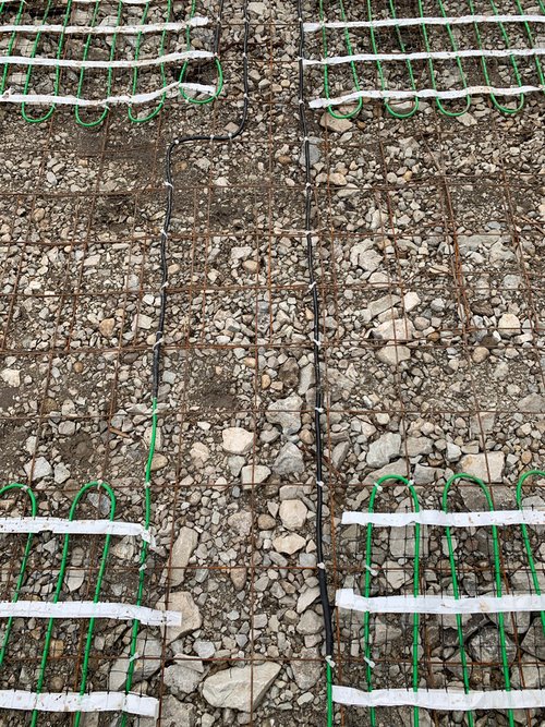 Smartinstall in Elmhurst illinois for heated driveway and walkway with snow melt system and geogrid (30)