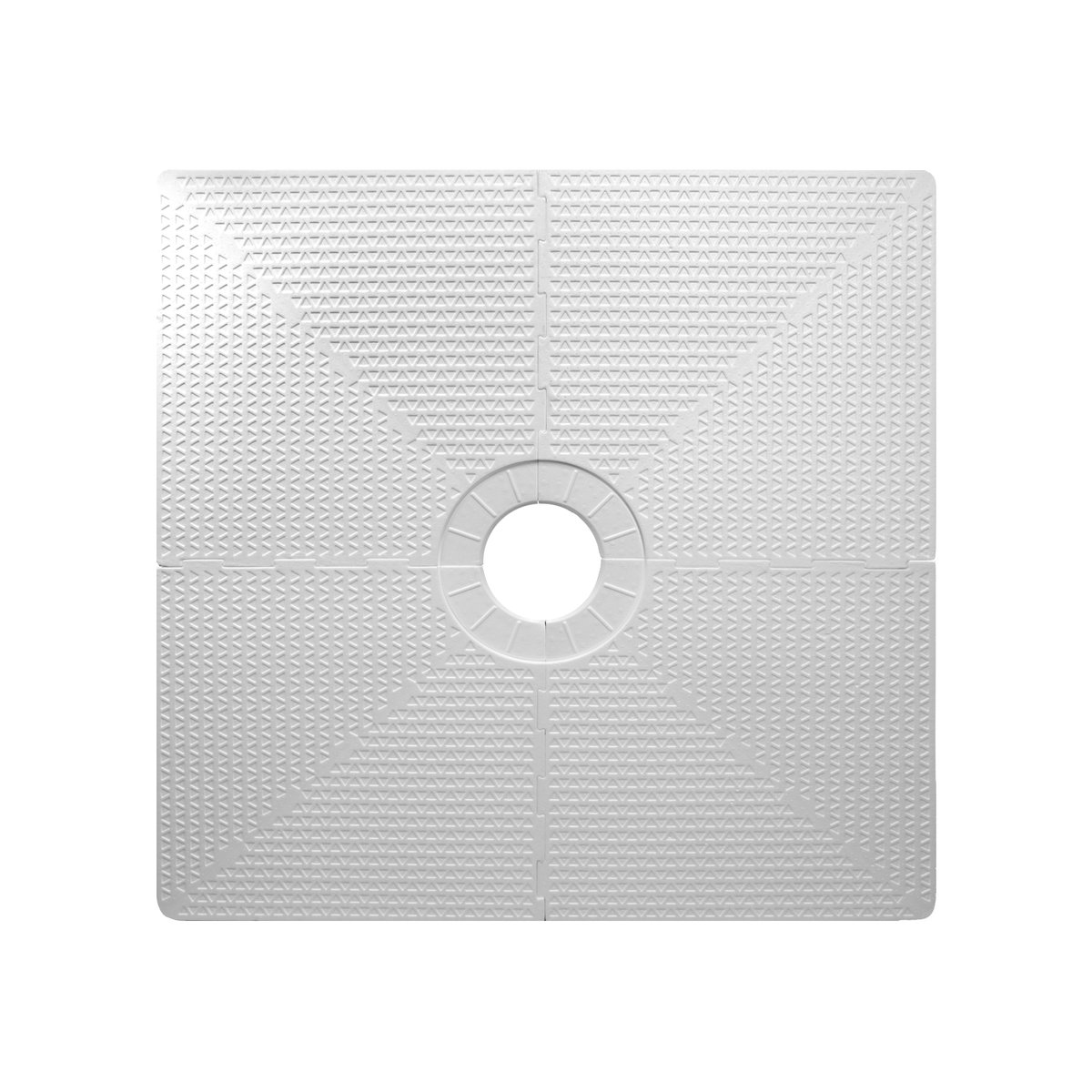 Pro GEN II 48" x 48" Shower Pan with Center Drain