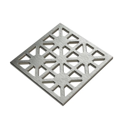 Pro GEN II Grate Cover, Designer Series Obelix Pattern, Polished Stainless Steel