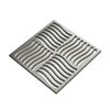 Pro GEN II Grate Cover, Designer Series Swirl Pattern, Brushed Stainless Steel