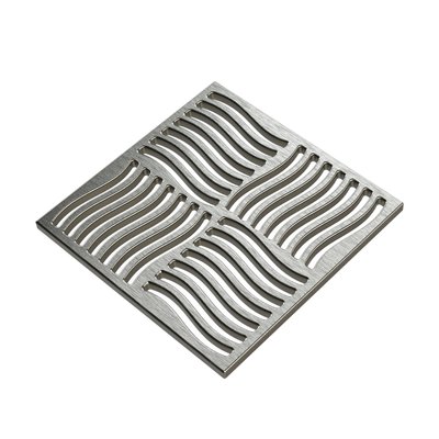 Pro GEN II Grate Cover, Designer Series Swirl Pattern, Polished Stainless Steel