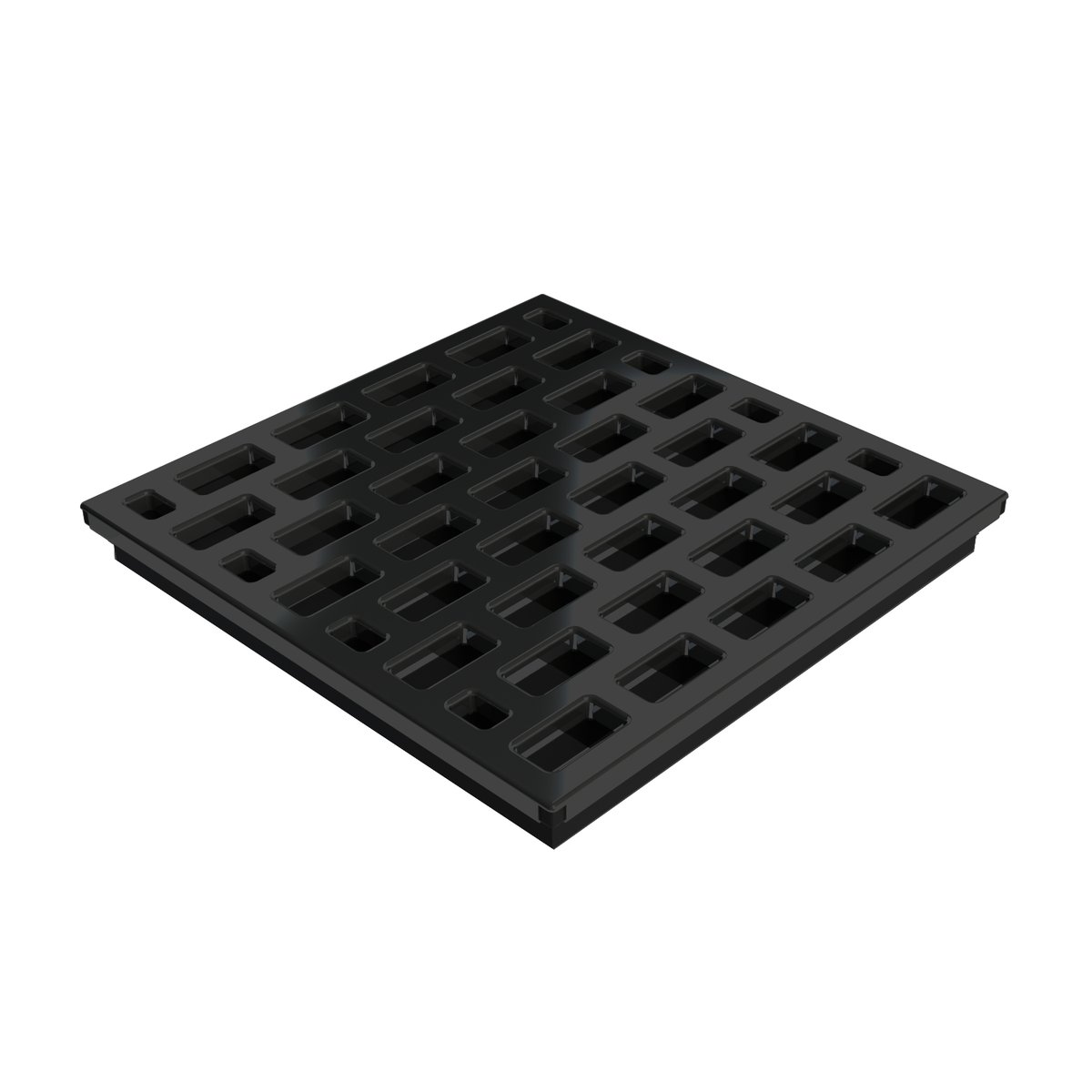 Pro GEN II Grate Cover, Pro Series Brick Pattern, Matte Black Finish