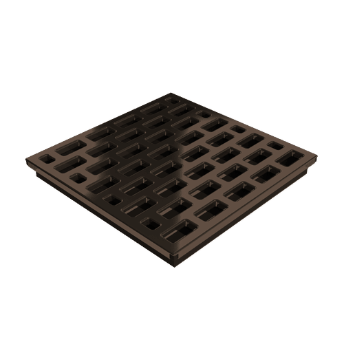 Pro GEN II Grate Cover, Pro Series Brick Pattern, Oil-rubbed Bronze Finish