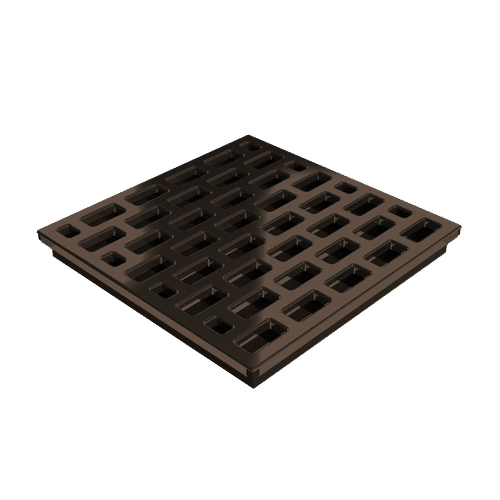 Pro GEN II Grate Cover, Pro Series Brick Pattern, Oil-rubbed Bronze Finish