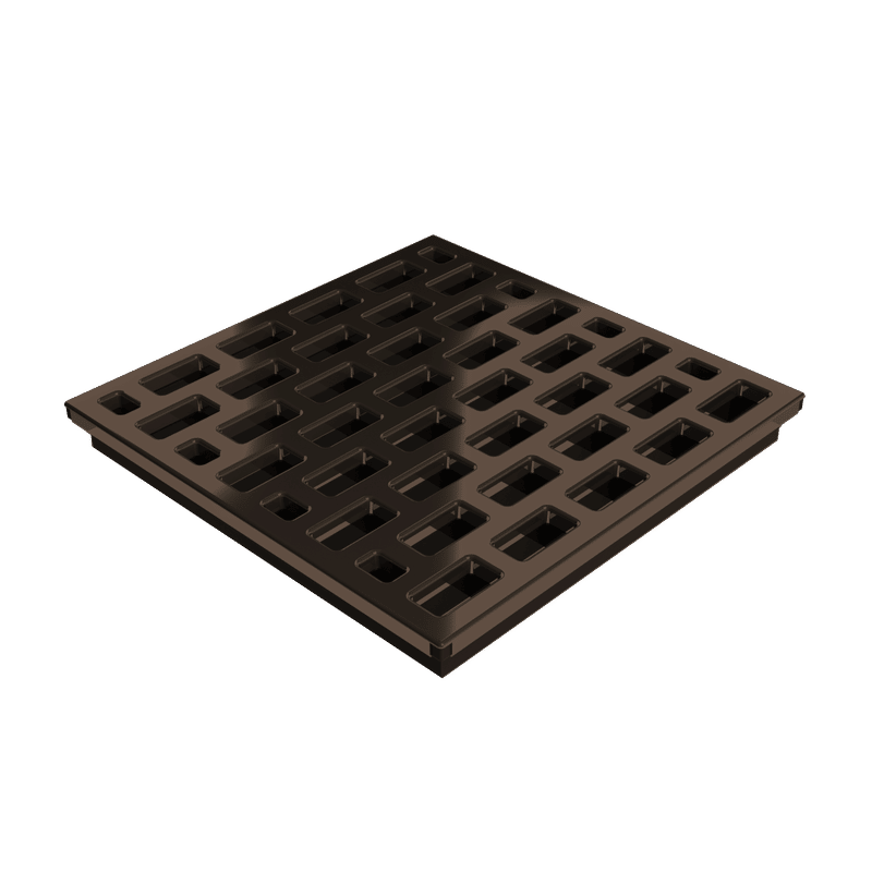 Pro GEN II Grate Cover, Pro Series Brick Pattern, Oil-rubbed Bronze Finish