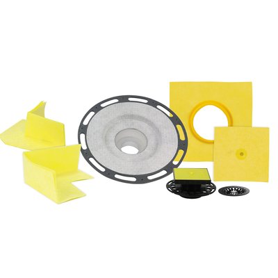 Pro GEN II Shower Drain Assembly Kit - PVC Flange 