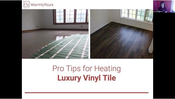 Pro Tips for Heating Luxury Vinyl Tile