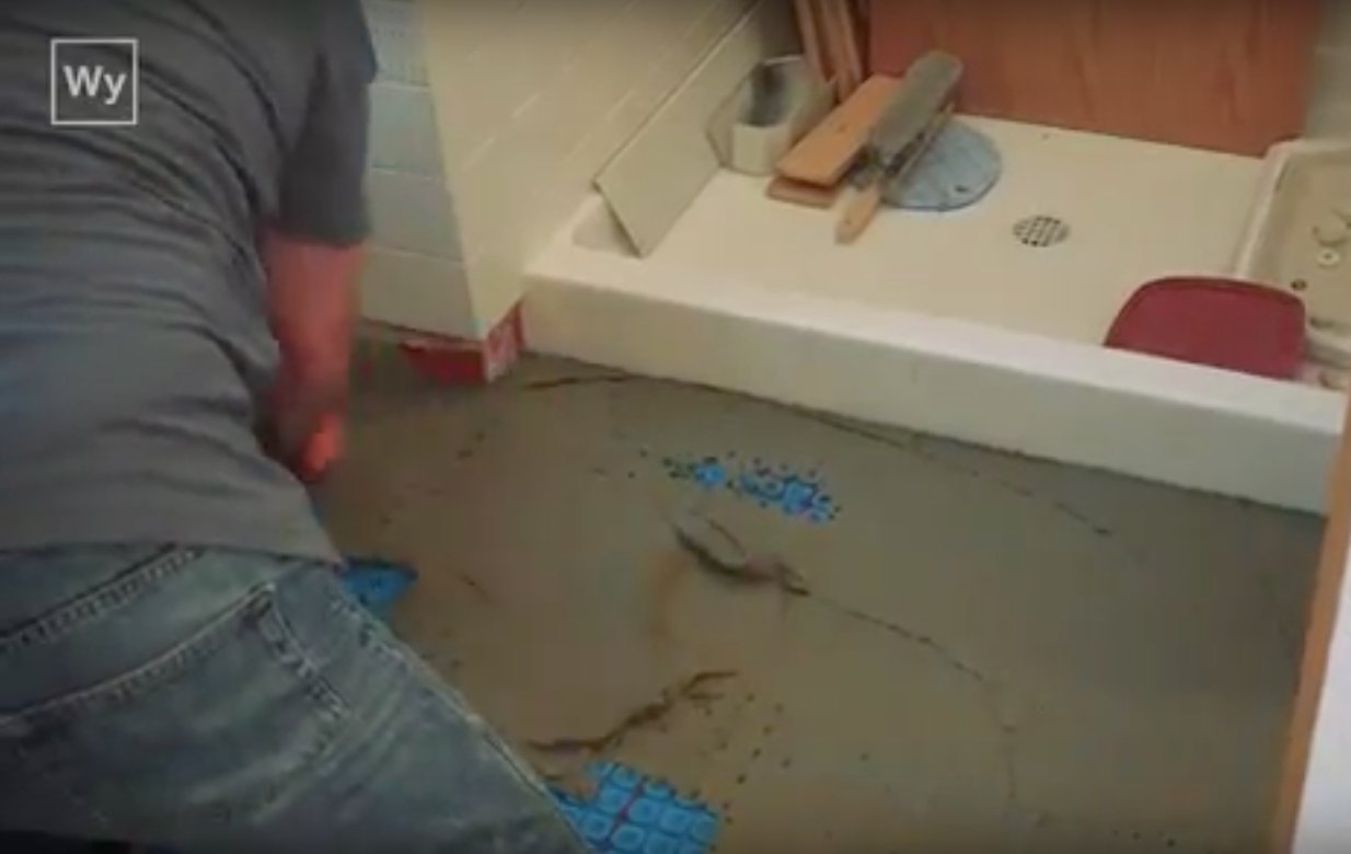 Prodeso Install Thinset Over the Membrane Before Tiles Screenshot