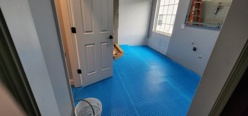 Prodeso mat installed on Bathroom main floor 1