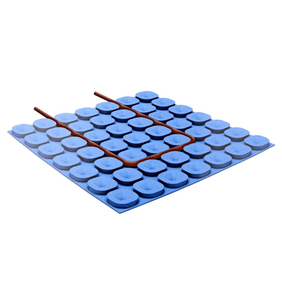 Prodeso Membrane Roll 54 sq.ft. (3.3 ft. x 16.4 ft.) TC-MEM-BL-054 Prodeso Cable Installation Membrane Support