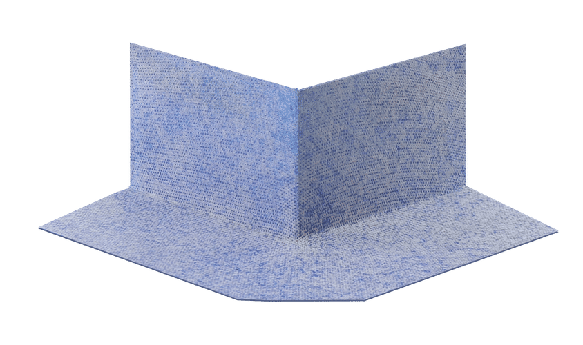 Prodeso Preformed Outside Corner 6" x 6" for Membrane (Each)