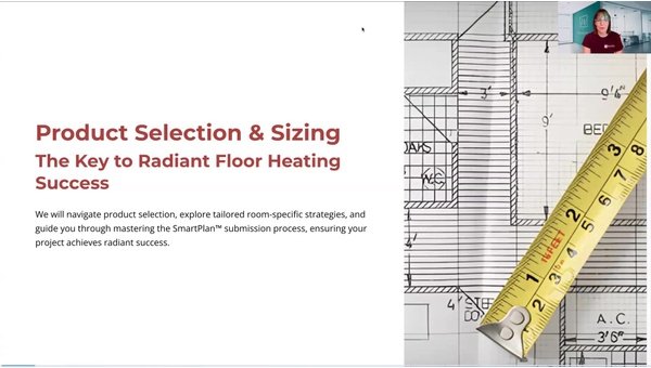 Product Selection & Sizing: The Key to Radiant Floor Heating Success