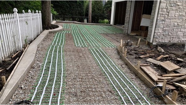 Project Showcase: Electric Snow Melting System for Driveway & Walkway - Elmhurst, Illinois