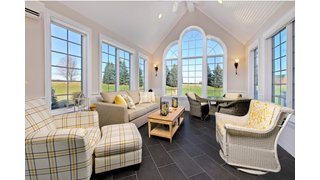 Radiant floor heating in sunroom CRYSTAL LAKE, IL