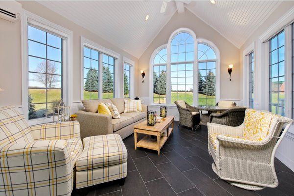 Radiant floor heating in sunroom CRYSTAL LAKE, IL