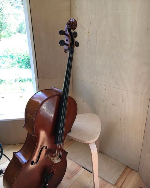 Radiant Heated Music Studio for Tiny Home