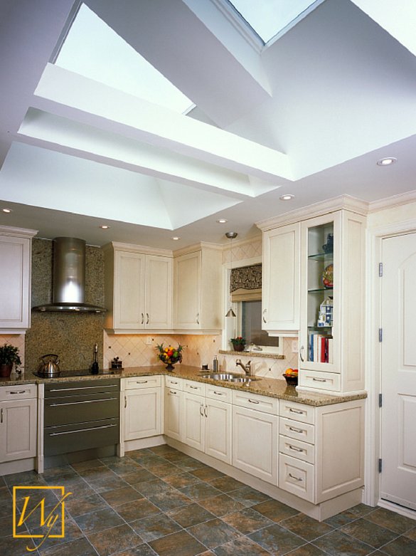 Radiant heating transforms cold kitchen tile flooring