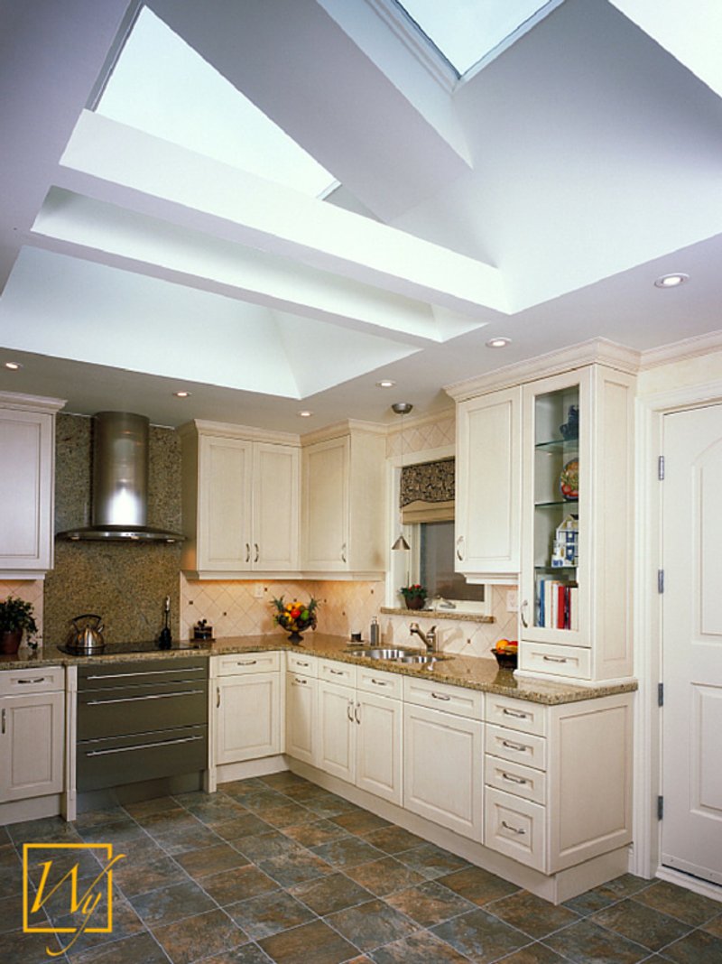 Radiant heating transforms cold kitchen tile flooring