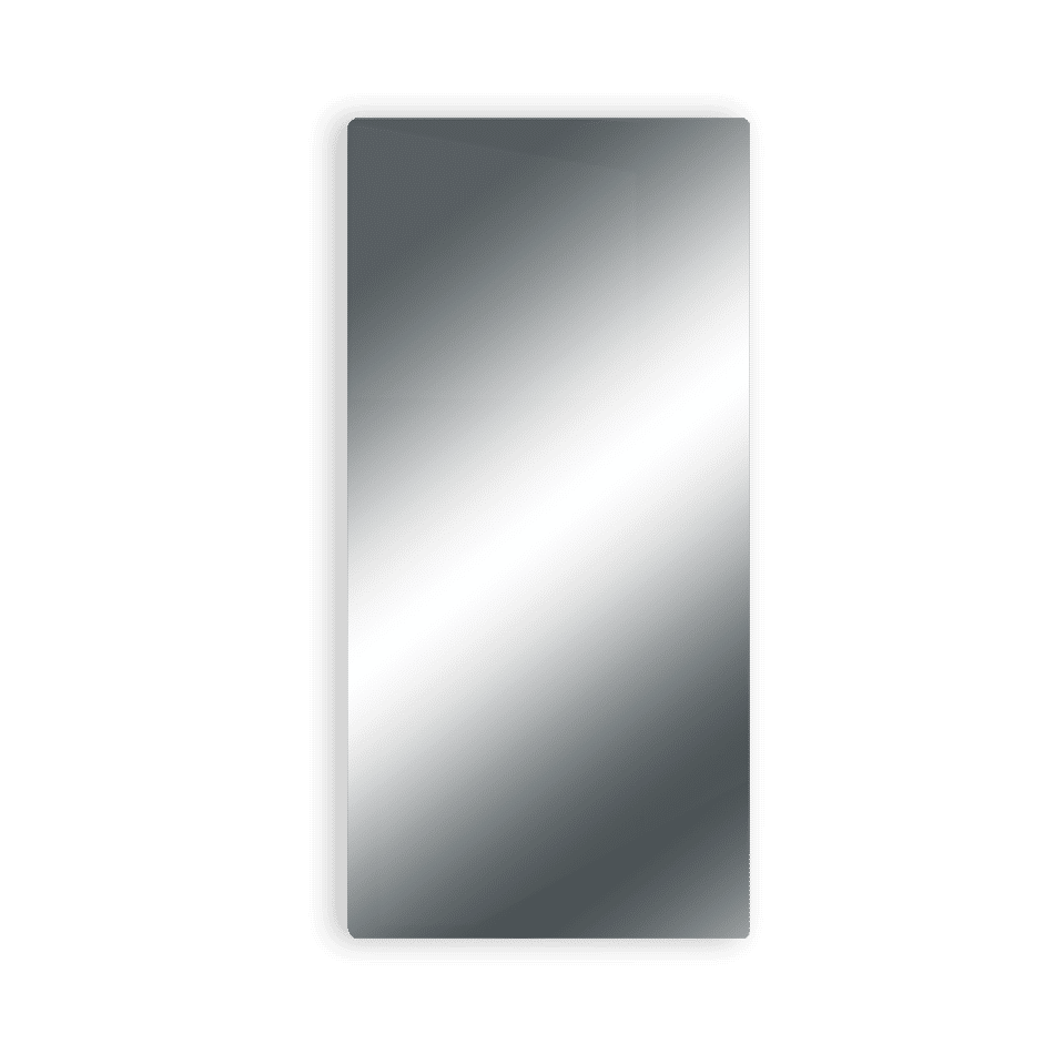 WarmlyYours Lava Glass Mirror Kit: includes 500W radiant panel, thermostat and one lava bar flat (35″ X 25″) 120V