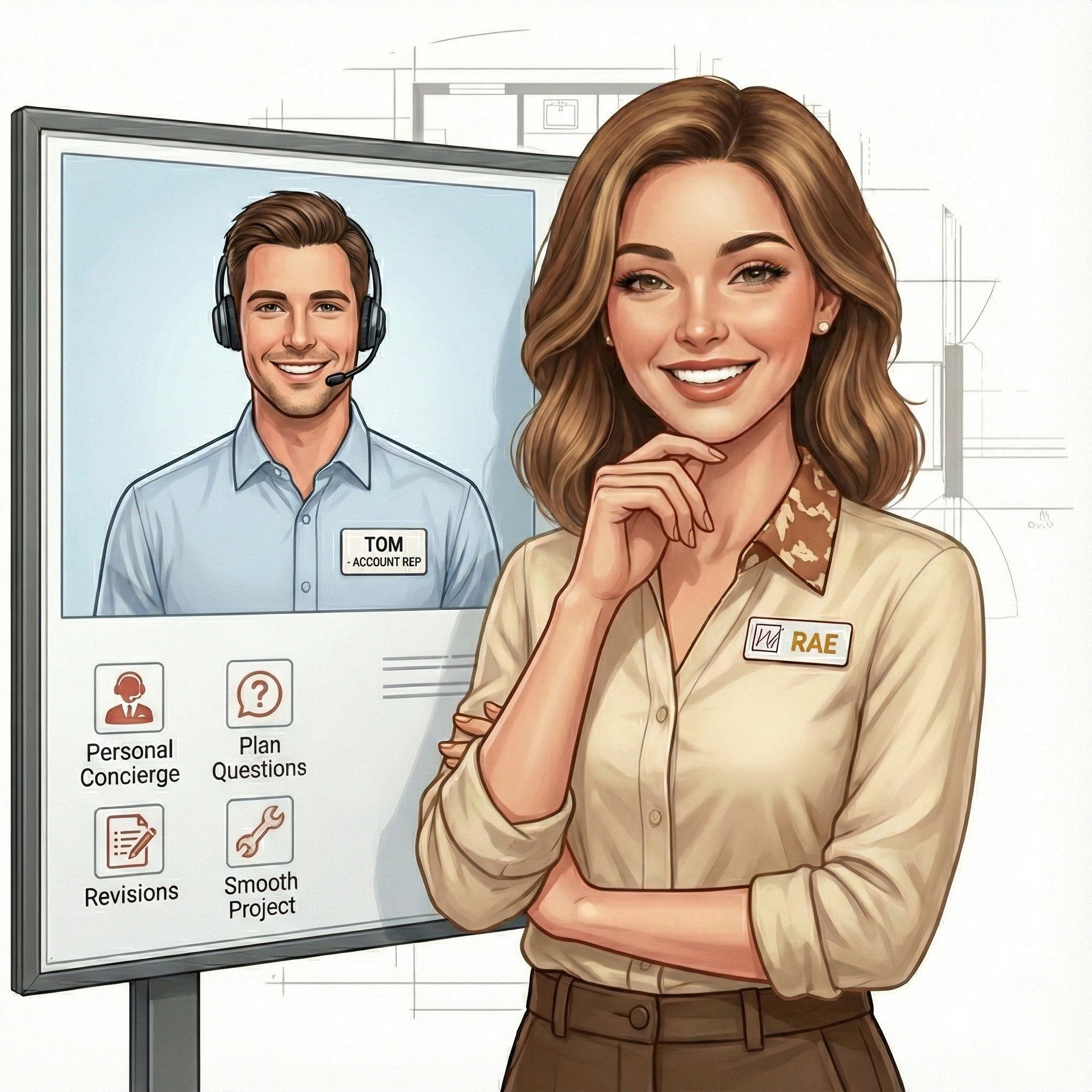 Rae Radiant introducing dedicated snow melting representative