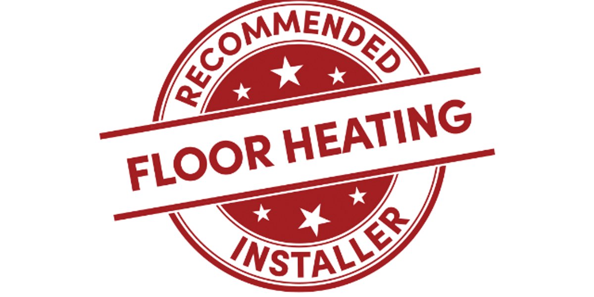 Recommended Floor Heating Installer Badge