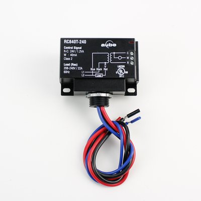 Relay with built-in transformer 240V