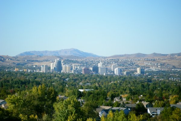 Reno NV skyline