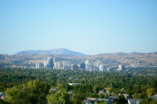 Reno NV skyline