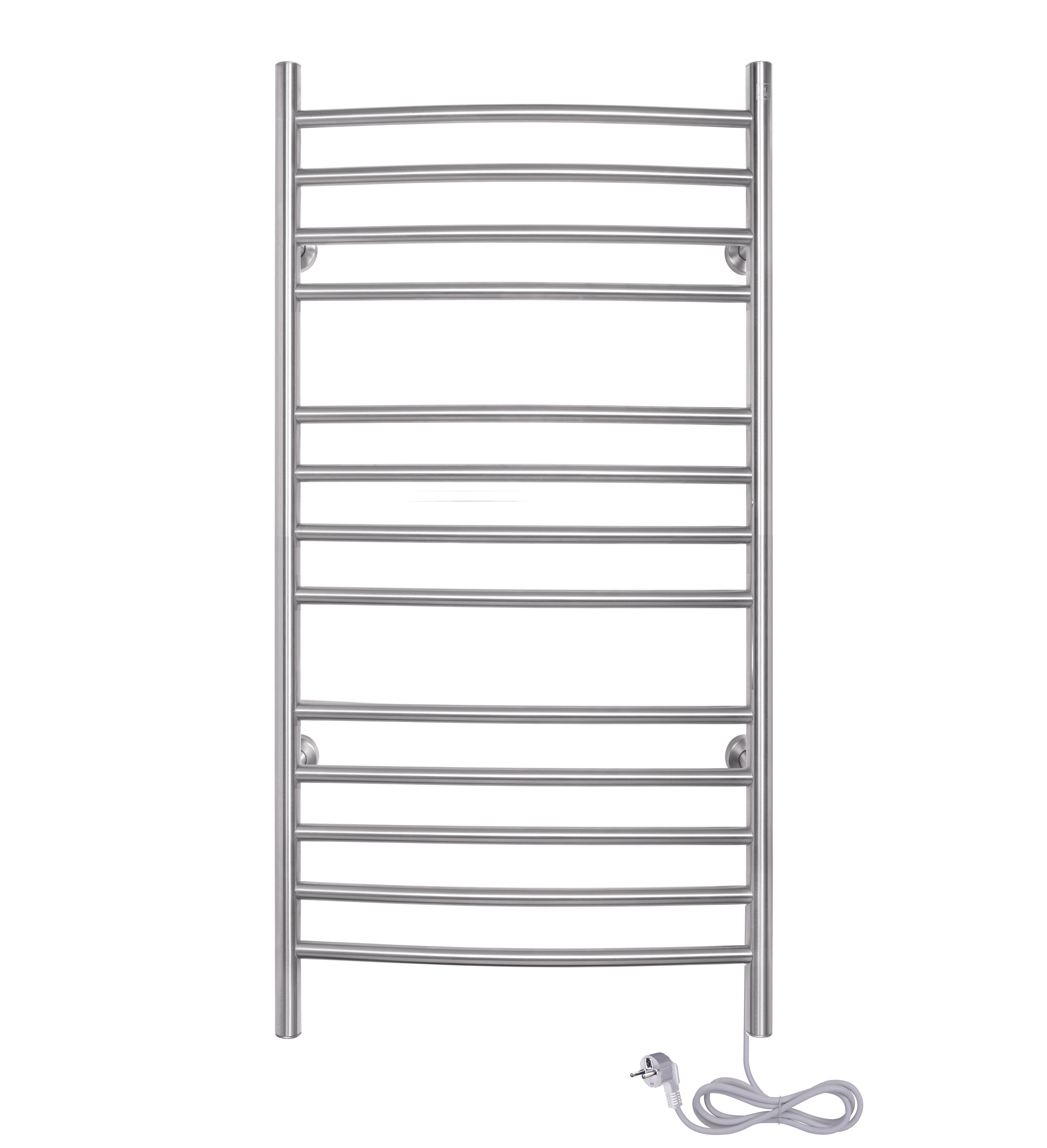 Riviera Towel Warmer, Polished, Dual Connection, 13 Bars