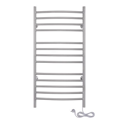 Riviera Towel Warmer, Polished, Dual Connection, 13 Bars