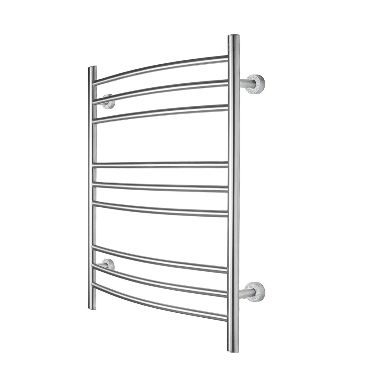 Riviera Brushed with Platinum Austrian Crystal