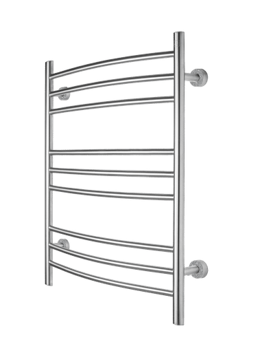Riviera brushed stainless steel towel warmer - wall mounted